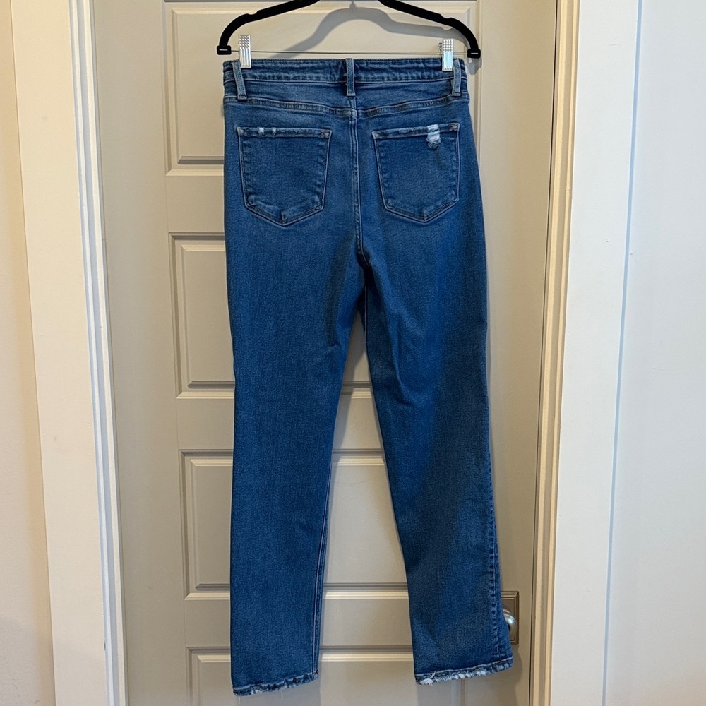 VERVET BY FLYING MONKEY Straight Leg Blue Jeans - Picture 4 of 4